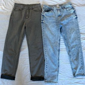 SHIEN pants (left) and urban planet pants (right)